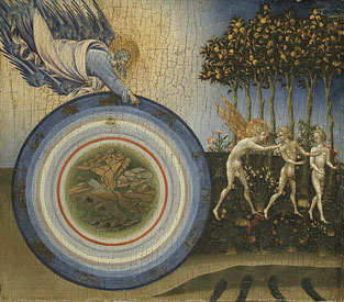 The Creation and the Expulsion of Adam and Eve from Paradise, 1445 Giovanni di Paolo &copy;The Metropolitan Museum of Art, Robert Lehman Collection, 1975